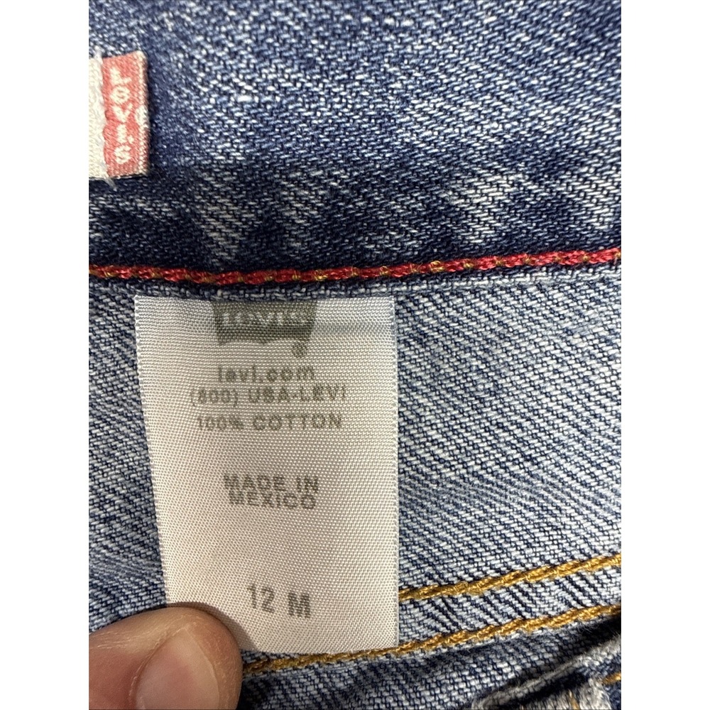 Vintage Levi's 550 Women's Relaxed Fit Tapered Leg Med Wash Size 12M - Picture 4 of 16